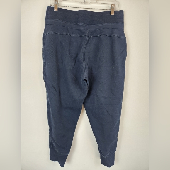 Lululemon Womens Sweatpant Joggers Navy Blue Size 10 Cropped - Picture 2 of 7